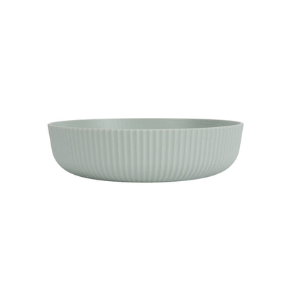 Green Eco-Friendly Recycled Plastic Dinner Bowl – 43-Ounce – Durable & Reusable for Indoor & Outdoor Dining