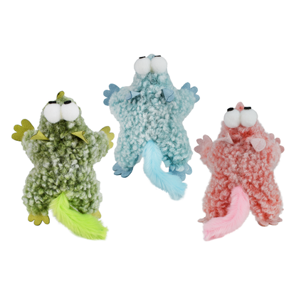 Multipet Pet Envy Squirrel Catnip Cat Toy | Plush Cat Toy Multipet