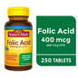 Nature Made Folic Acid 400 mcg (665 mcg DFE) Tablets, 250 Count