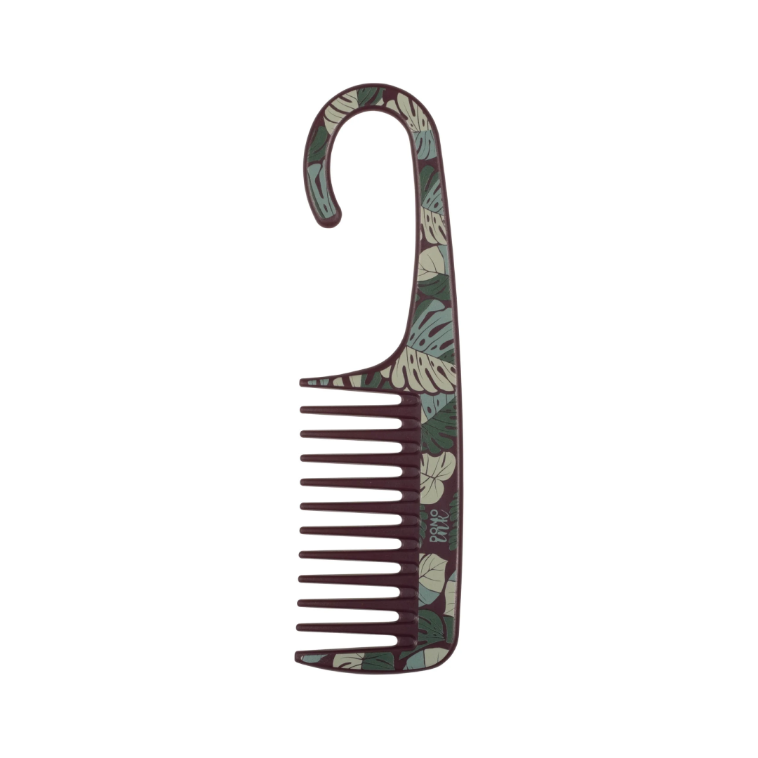 Goody Tru X DomoINK Wide Tooth Shower Comb – Gentle Detangling for Wet & Dry Hair Goody