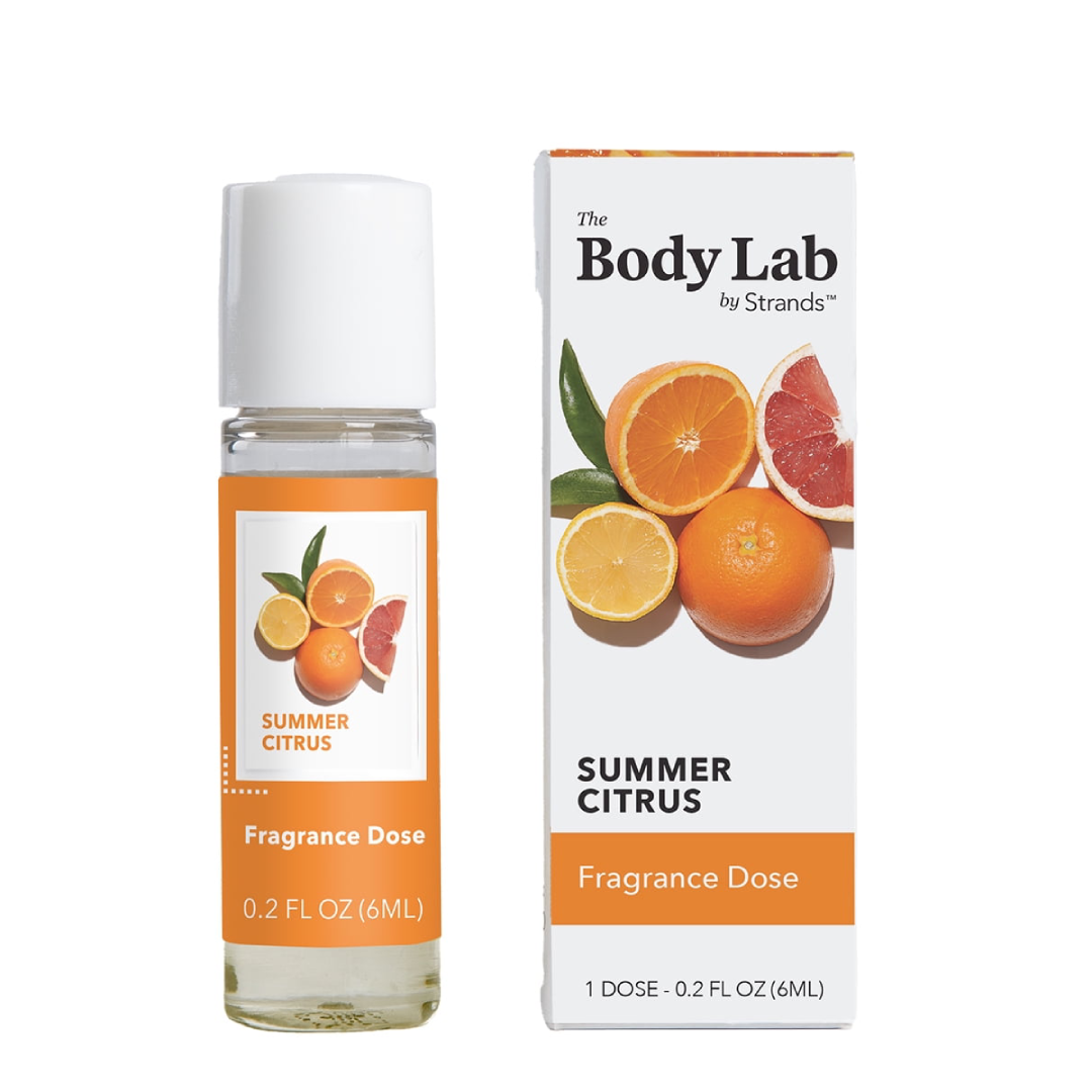 The Body Lab Fragrance Dose Summer Citrus – Fresh Citrus Scent 0.2 fl. oz The Body Lab