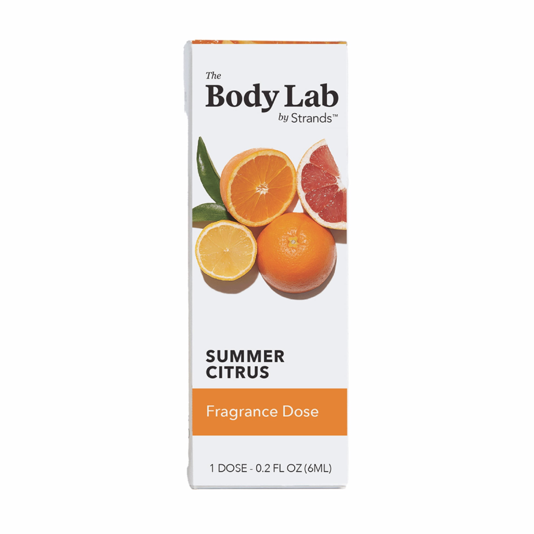 The Body Lab Fragrance Dose Summer Citrus – Fresh Citrus Scent 0.2 fl. oz The Body Lab