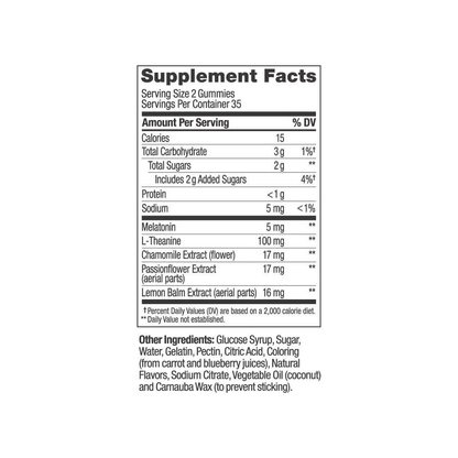 OLLY Extra Strength Sleep Gummies – 5mg Melatonin, Blackberry Zen (70 Count) Olly