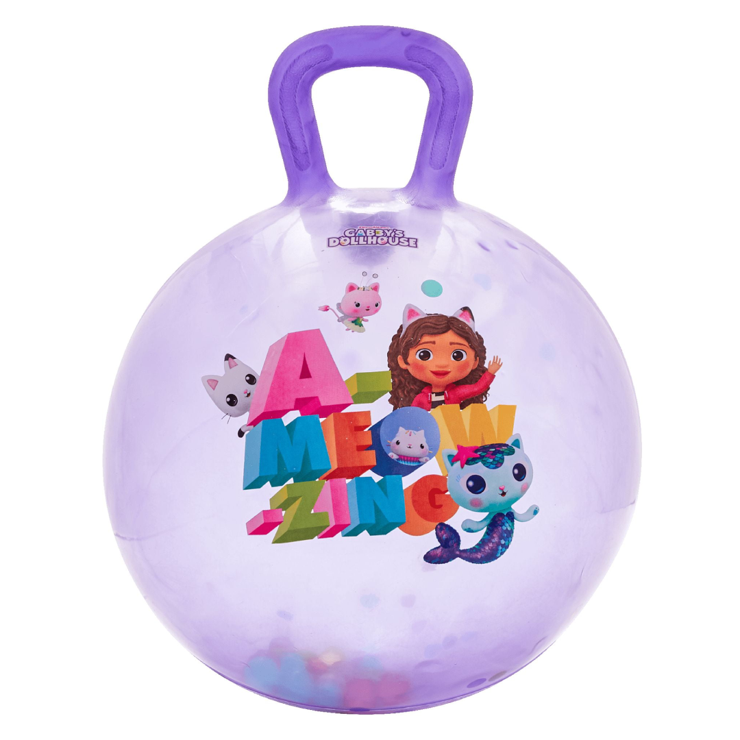 Gabby’s Dollhouse LED Hopper Ball by Flybar – Indoor & Outdoor Toy for Kids Ages 3+ Flybar