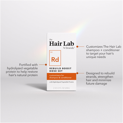 The Hair Lab Rebuild Boost Dose Set 2x0.2 oz Strengthening Treatment The Hair Lab