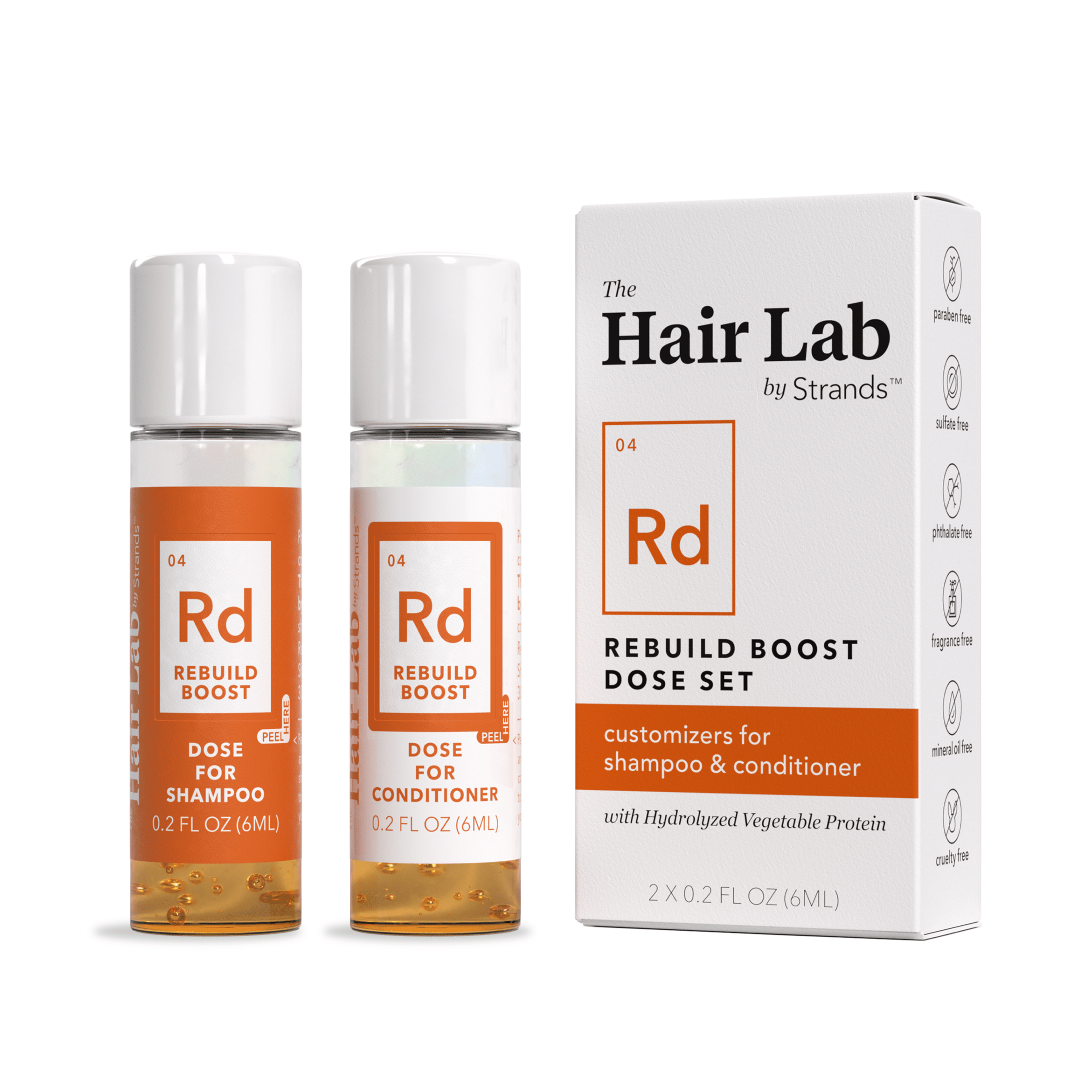 The Hair Lab Rebuild Boost Dose Set 2x0.2 oz Strengthening Treatment The Hair Lab