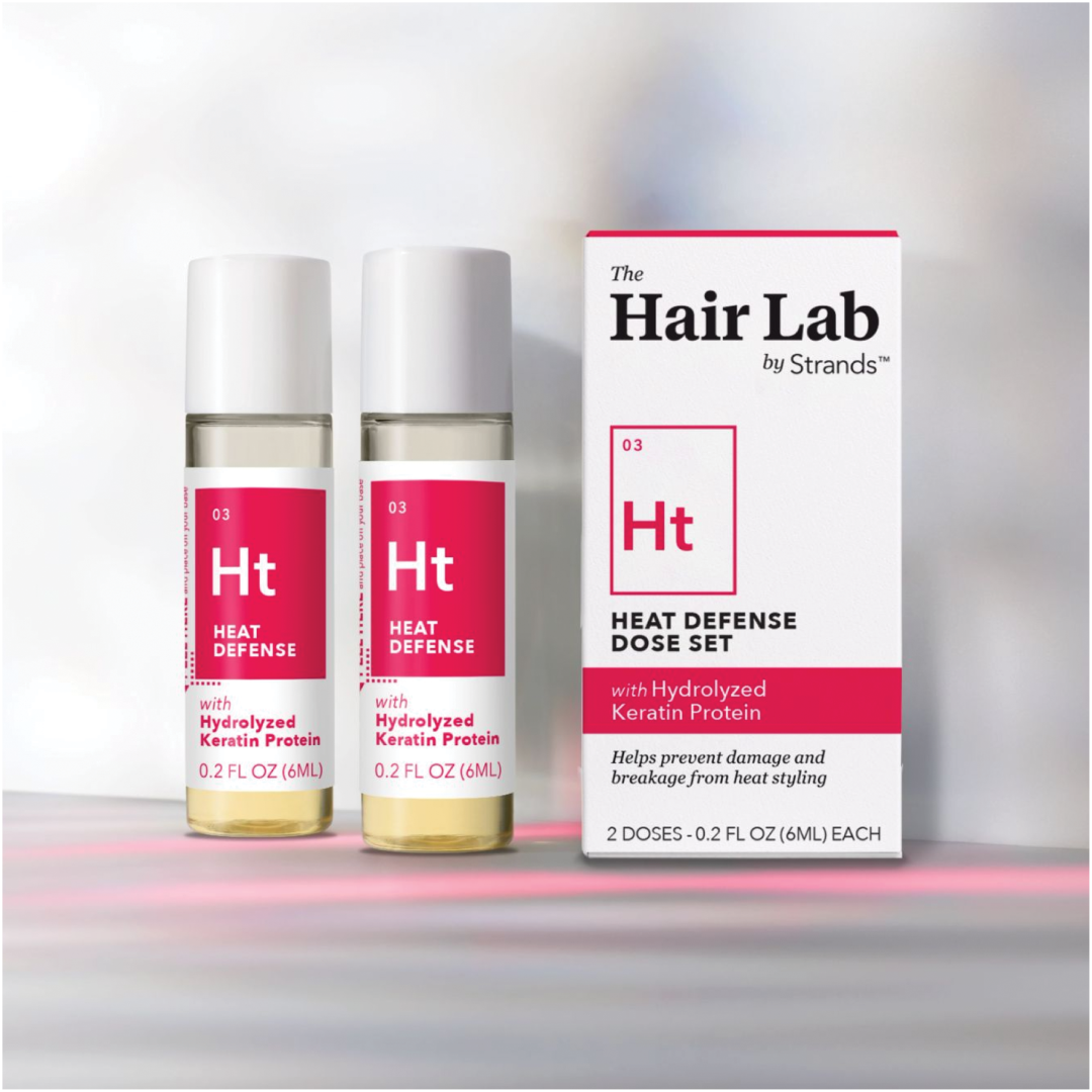 The Hair Lab Heat Defense Dose Set 2 x 0.2 oz | Heat Protect Hair Serum The Hair Lab