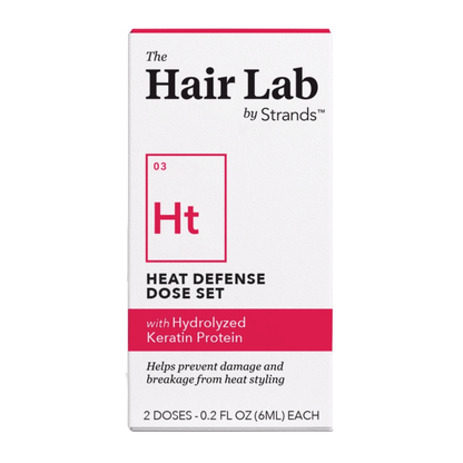 The Hair Lab Heat Defense Dose Set 2 x 0.2 oz | Heat Protect Hair Serum The Hair Lab