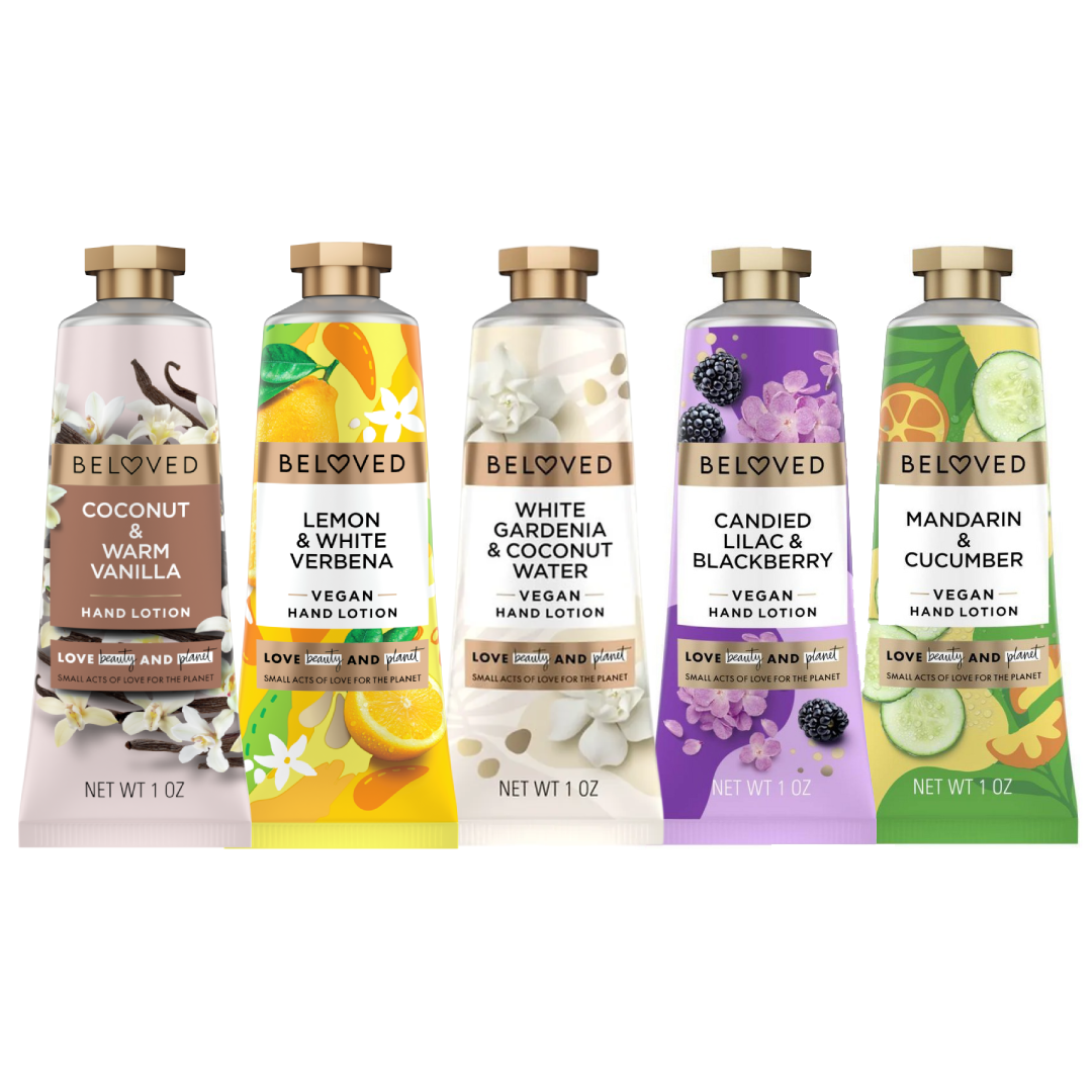 Love Beauty and Planet Hand Lotion Travel Size Hydrating Moisturizer 1oz Love Beauty and Planet