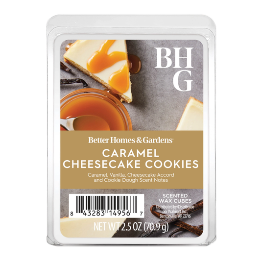 Caramel Cheesecake Cookie Scented Wax Melts by Better Homes & Gardens - 2.5 oz (1-Pack)