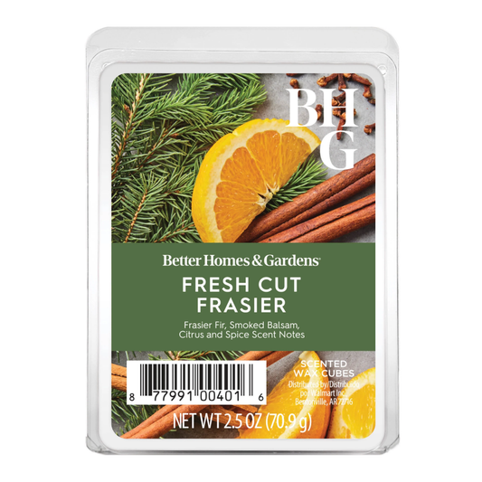 Fresh Cut Fraser Fir Scented Wax Melts by Better Homes & Gardens - 2.5 oz (1-Pack)