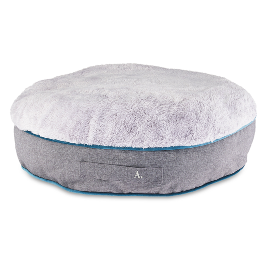 Allswell Premium Round Pet Bed – Plush Comfort for Cats & Dogs