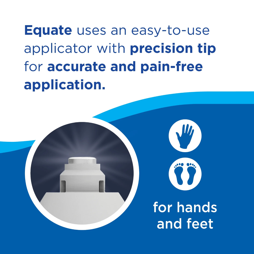 Equate Freeze Wart Remover with Precision Metal Tip, 1.6 fl oz | Common & Plantar Wart Treatment Equate