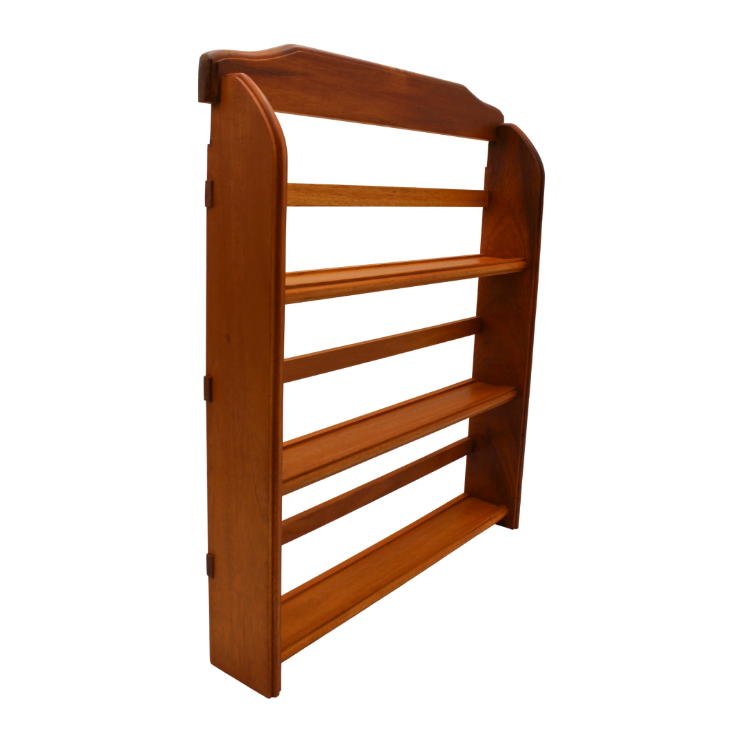 McCormick Gourment 3-Tier Solid Wood Wall Spice Rack – Brown Shelf Only McCormick
