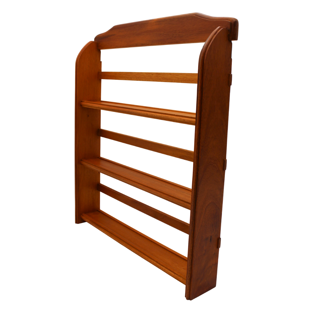 McCormick Gourment 3-Tier Solid Wood Wall Spice Rack – Brown Shelf Only McCormick