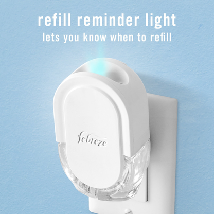 Febreze Plug In Air Freshener Odor-Fighting Scented Oil Warmer, 2 Count Febreze