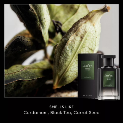 fine’ry. Men’s Jungle Vetiver Cologne – Travel Size 2.0 fl oz fine'ry.