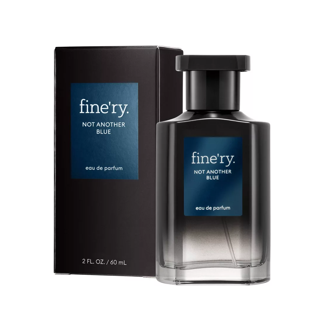 fine’ry. Men’s Travel Size Eau De Cologne – Not Another Blue (2.0 fl oz) fine'ry.