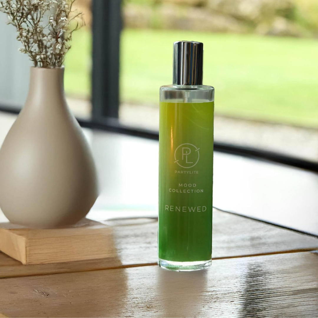 PartyLite Renewed Scented Room Spray – 100mL | Fresh & Clean Mood Collection, Citrus & Pine PartyLite