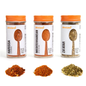 Allrecipes Taste of Morocco Spice Set – Harissa, Mediterranean Blend & Za’atar (Set of 3 Glass Jars) Allrecipes