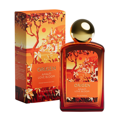 Origen Amalfi Love Bloom Eau de Parfum – Cozy Floral Fruity Fragrance for Women, 3.3 fl oz Origen