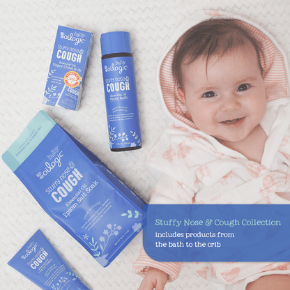 Oilogic Stuffy Nose & Cough – Essential Oil Vapor Bath for Baby, 9 oz Oilogic