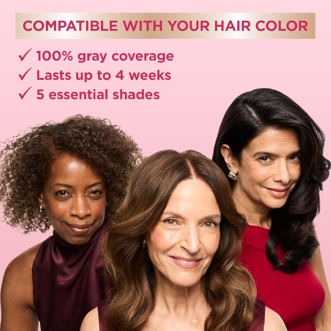 Garnier Color Sensation Color Retouch Brown 5.0 | Demi-Permanent Root Touch-Up with 100% Gray Coverage | Pack of 6 Garnier