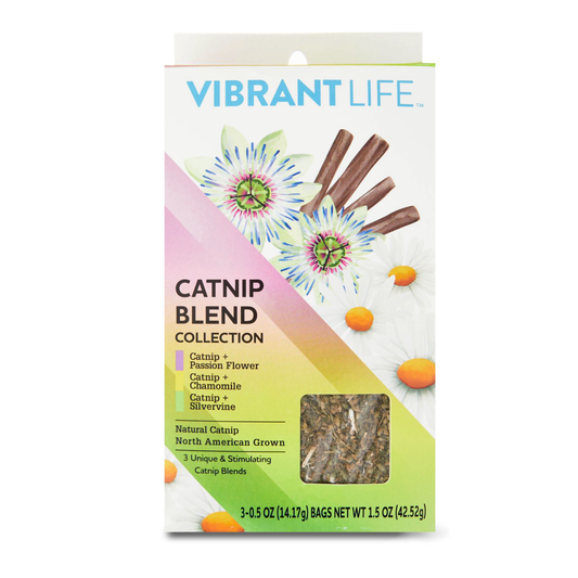 Vibrant Life Catnip Blends Collection 0.5 oz | 3 Pack Variety for Cats Vibrant life