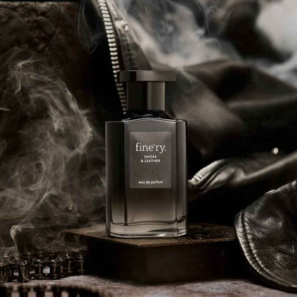 fine’ry. Men’s Travel Size Eau De Cologne – Smoke Leather (2.0 fl oz)