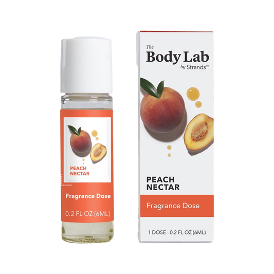 The Body Lab Fragrance Dose Peach Nectar 0.2 fl. oz | Travel-Friendly Premium Scent The Body Lab
