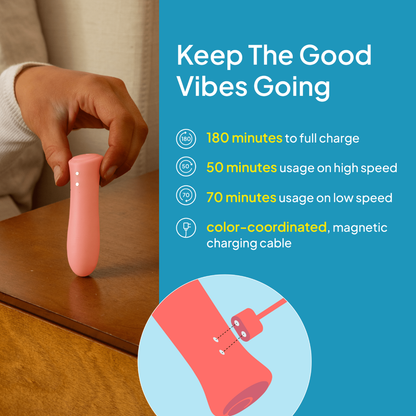 Hello Cake Bullet Vibe Vibrator – Rechargeable Massager for Women Hello Cake