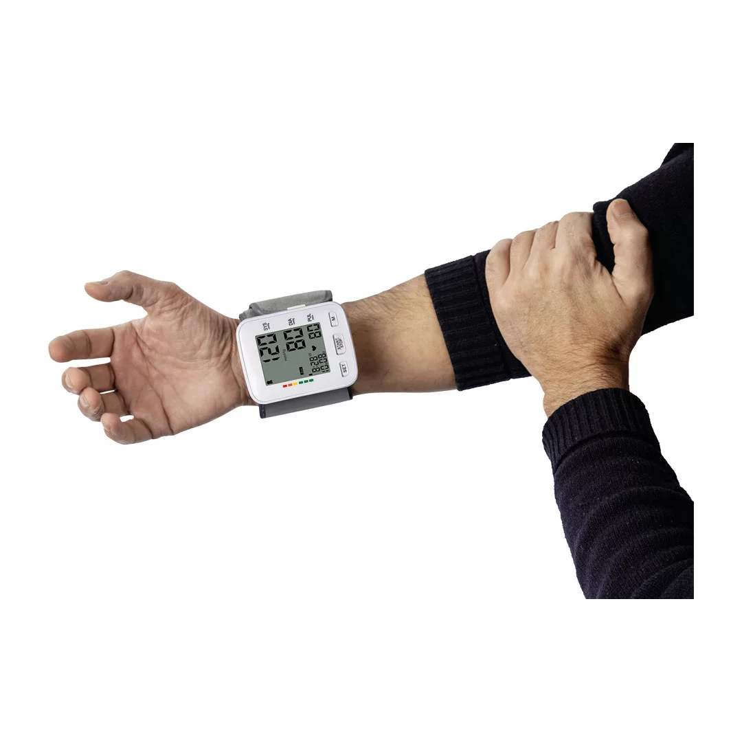 Welby Wrist Blood Pressure Monitor – Accurate Digital BP Monitor for Home & Travel Welby