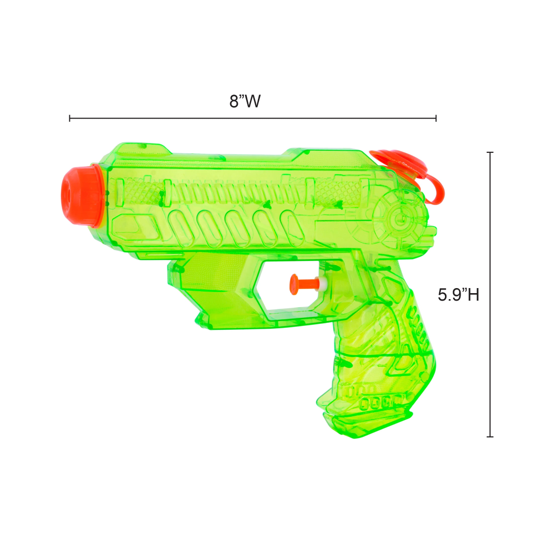 Play Day Water Blaster – 8-Inch Outdoor Summer Water Toy for Kids 3+ Play Day