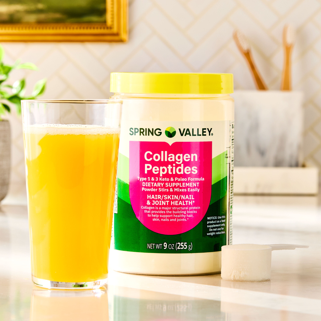 Spring Valley Collagen Peptides Type 1 & 3 Powder 9 oz Spring Valley