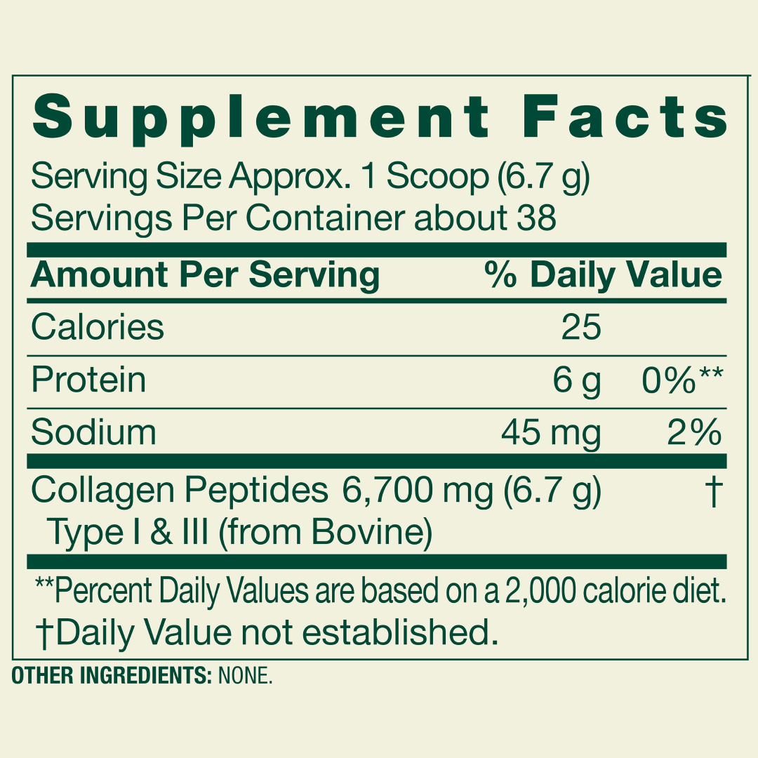 Spring Valley Collagen Peptides Type 1 & 3 Powder 9 oz Spring Valley