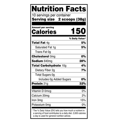 Equate Plant-Based Protein Powder, Smooth Vanilla 13.4 oz