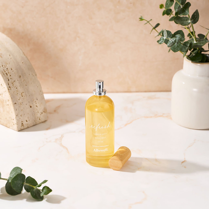Allswell Refresh Lemon Bergamot Sage Room & Linen Spray - 3.4 fl oz Allswell