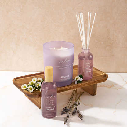 Allswell Relax Lavender Jasmine Chamomile Room & Linen Spray - 3.4 fl oz Allswell