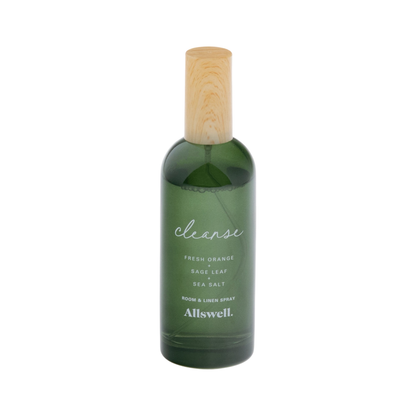 Allswell Cleanse Room & Linen Spray – Orange, Sage & Sea Salt - 3.4 fl oz Allswell
