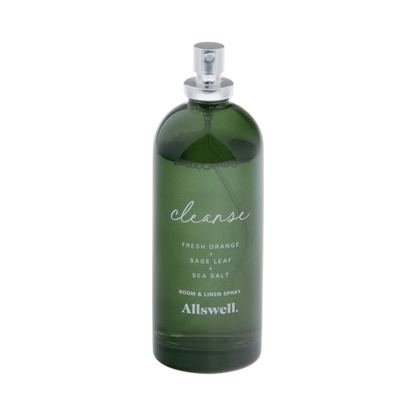 Allswell Cleanse Room & Linen Spray – Orange, Sage & Sea Salt - 3.4 fl oz Allswell