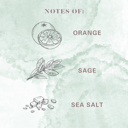 Allswell Cleanse Room & Linen Spray – Orange, Sage & Sea Salt - 3.4 fl oz Allswell