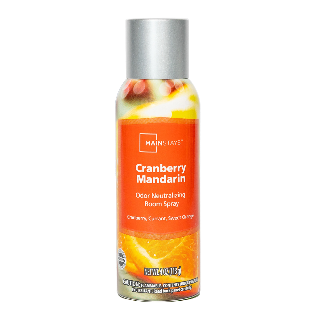 Mainstays Odor Neutralizing Room Spray – Cranberry Mandarin - 4 oz Mainstays