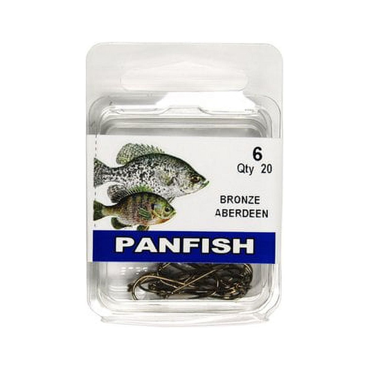 Eagle Claw Renegade Aberdeen Fishing Hooks – Bronze, Size 4, 20 Pack Eagle Claw