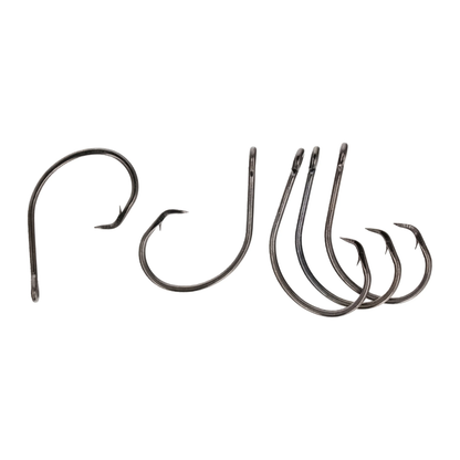 Eagle Claw Lazer Circle Light Wire Non-Offset Hooks 9/0, 5-Pack Eagle Claw