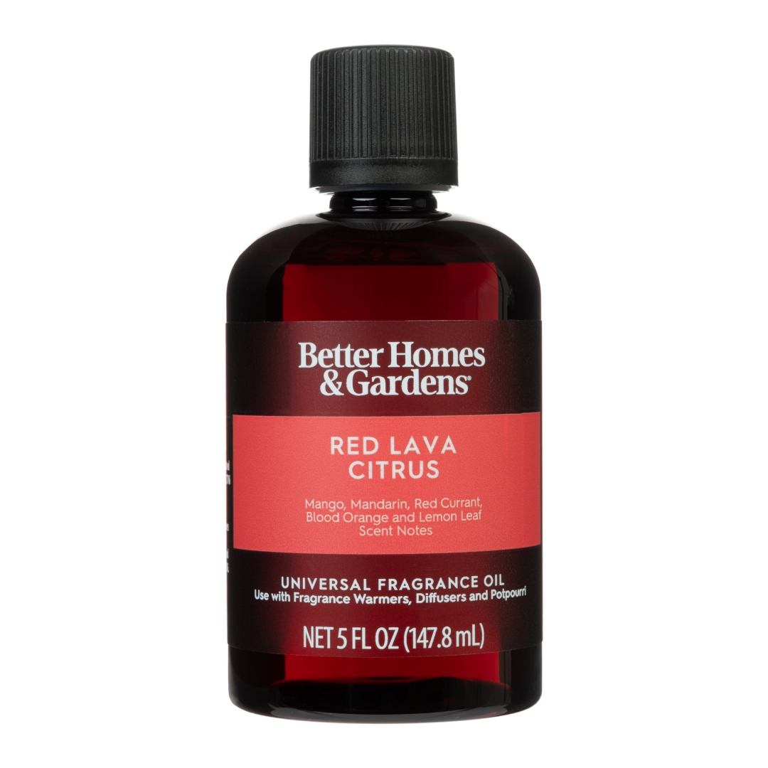 Better Homes & Gardens Universal Fragrance Oil – Red Lava & Citrus 5 fl oz Better Homes & Gardens