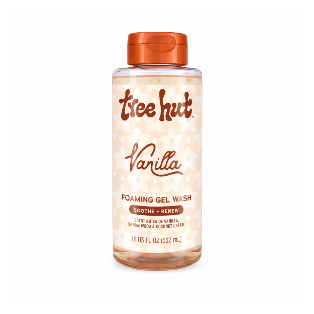 Tree Hut Vanilla Soothing Foaming Gel Body Wash – 18 fl oz – Ultra Hydrating & Calming (Copy) Tree Hut