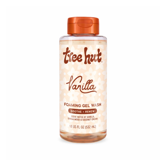 Tree Hut Vanilla Soothing Foaming Gel Body Wash – 18 fl oz – Ultra Hydrating & Calming (Copy) Tree Hut