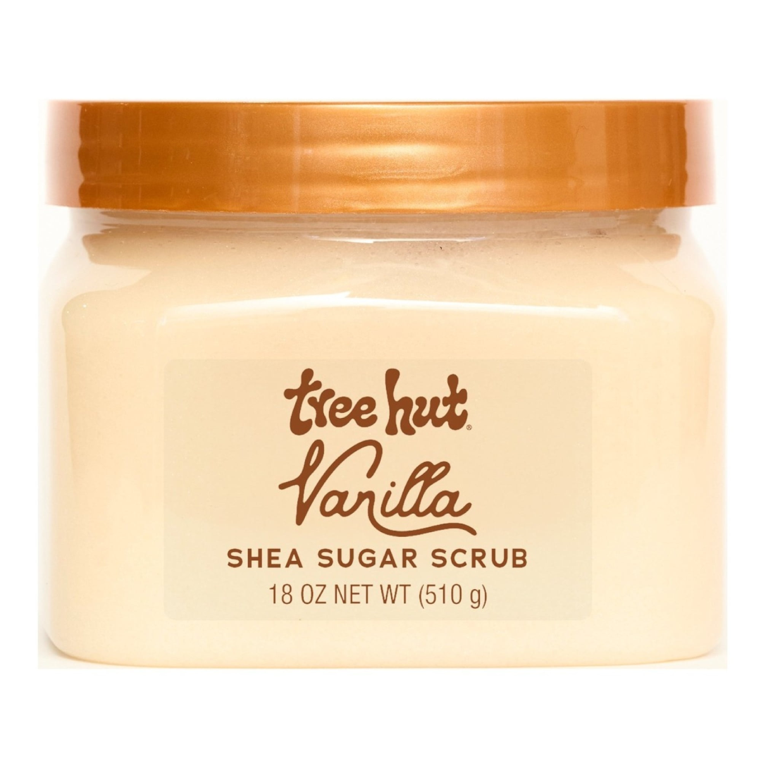 Tree Hut Vanilla Shea Butter Sugar Body Scrub – 18 oz Tree Hut