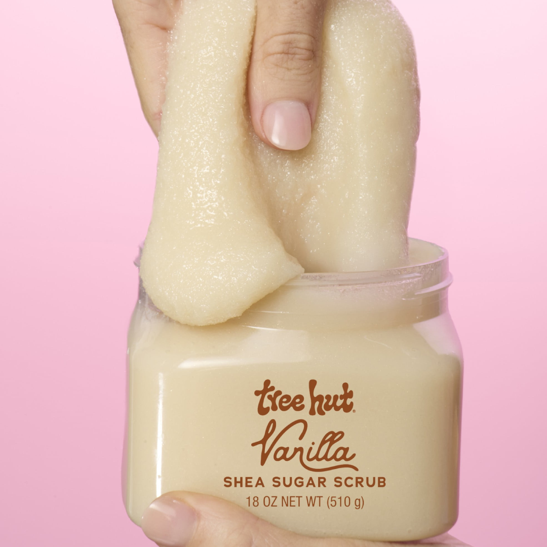 Tree Hut Vanilla Shea Butter Sugar Body Scrub – 18 oz Tree Hut