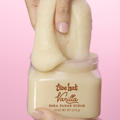 Tree Hut Vanilla Shea Butter Sugar Body Scrub – 18 oz Tree Hut